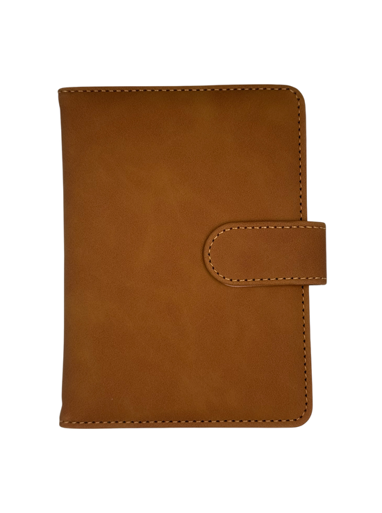 Carteira Nomad - Porta-Passaporte e Organizador de Viagem com RFID - Saara