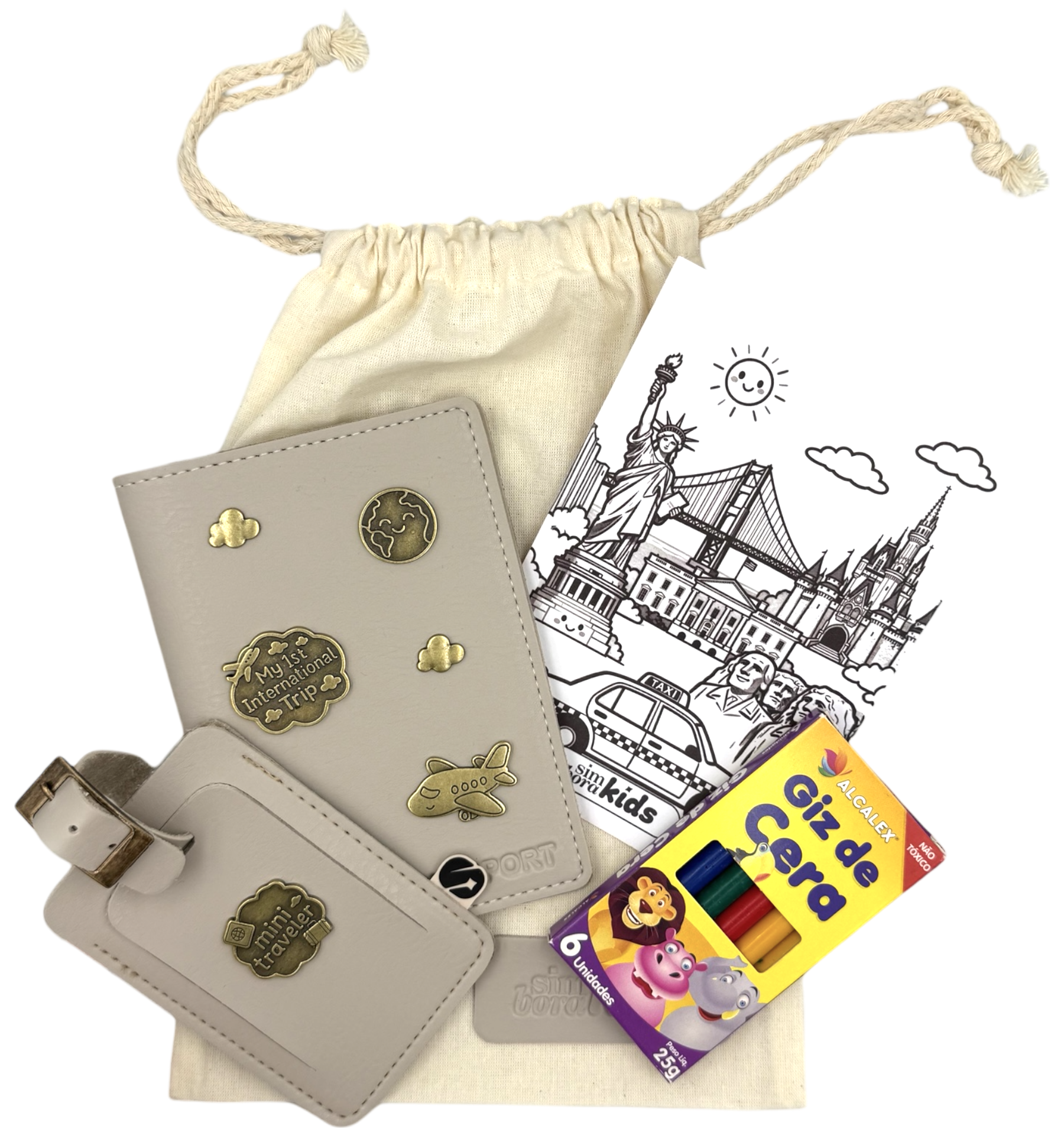Combo Primeira Viagem – Simbora Kids