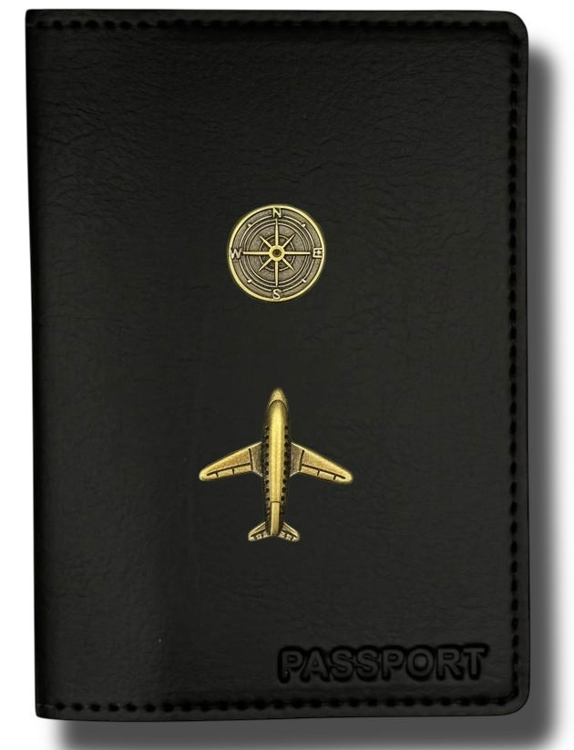 COMBO READY TO GO - Case Atlas passport + 2 PINS