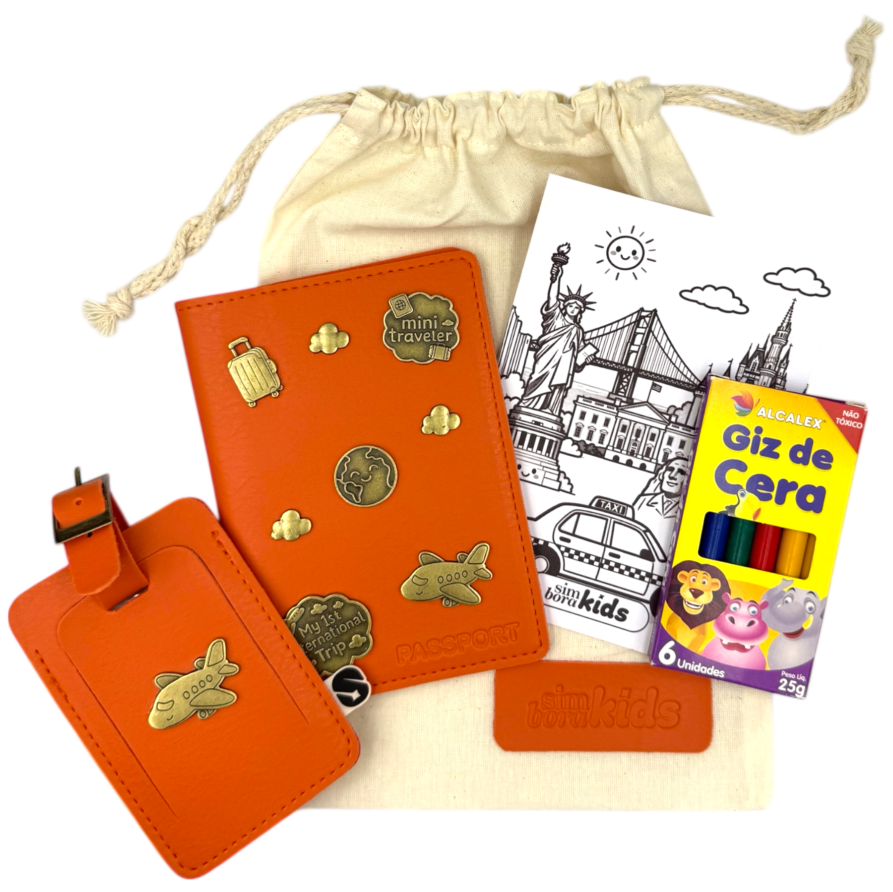 Combo Aventuras pelo Mundo – Simbora Kids