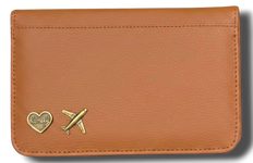 COMBO FAMILY TRIP - Family Pouch para 4 ou 6 passaportes + 2 PINS - Família de 4 / Horizontal