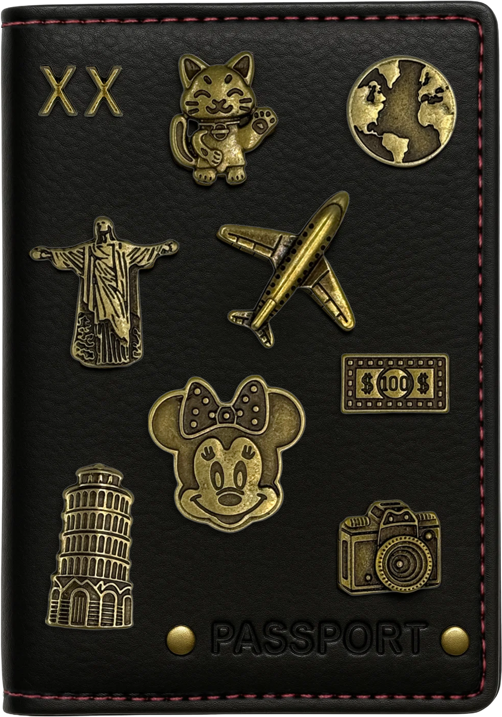 COMBO EXPLORER - Case europa + 8 PINS + 2 LETRAS
