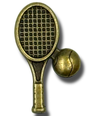 Pin Raquete e Bolinha de Tênis