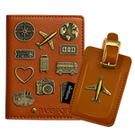 COMBO WANDERLUST TRAVEL SET - Case Europa + 01 ID de bagagem + 12 PINS - Dubai