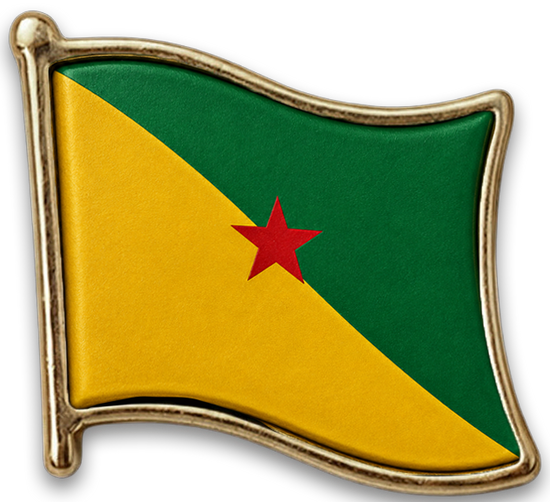 Pin Guiana Francesa