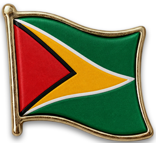 Pin Guiana Inglesa