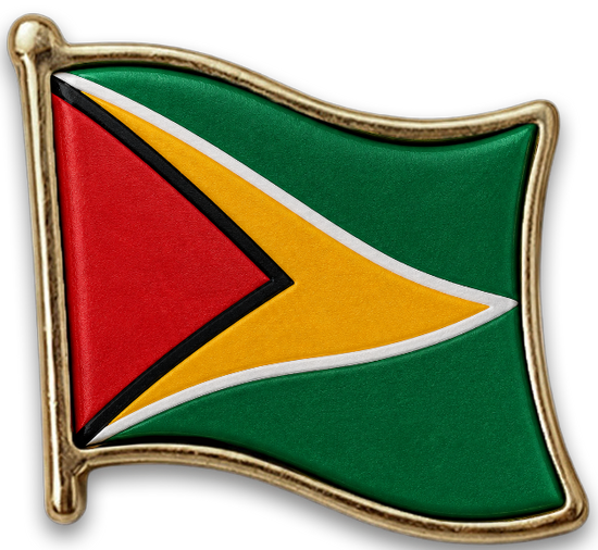 Pin Guiana Inglesa