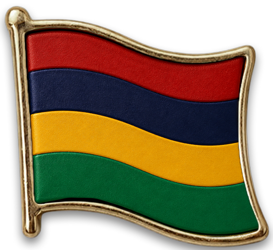 Pin Ilhas Maurício