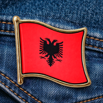 Pin Albânia - Broche