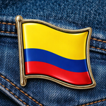 Pin Colômbia - Broche