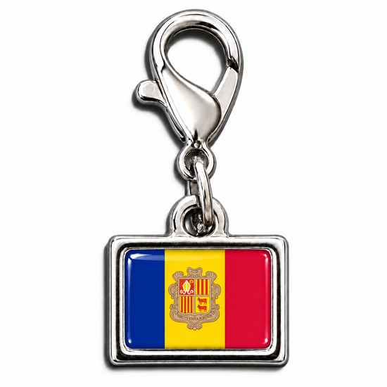 Pingente Bandeira Andorra