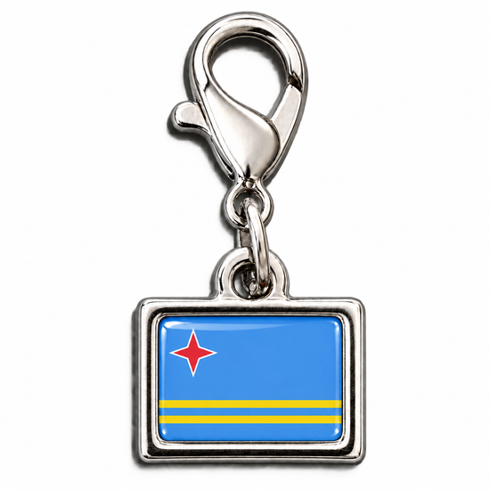 Pingente Bandeira Aruba