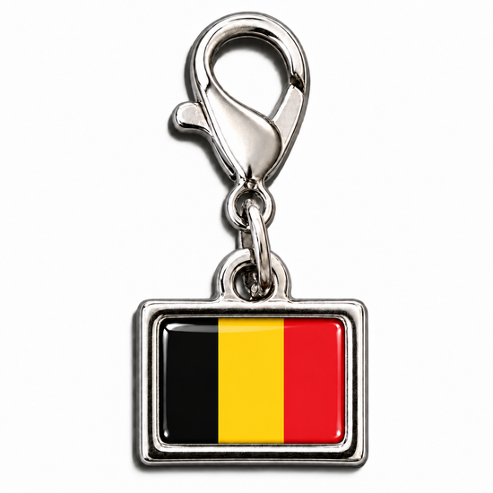 Pingente Bandeira Bélgica