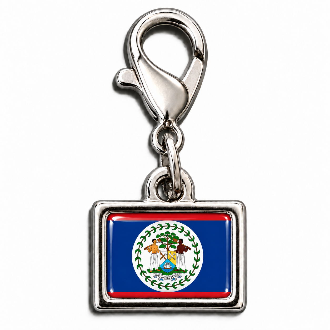 Pingente Bandeira Belize