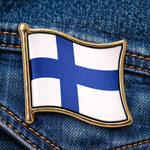 Pin Finlândia - Broche