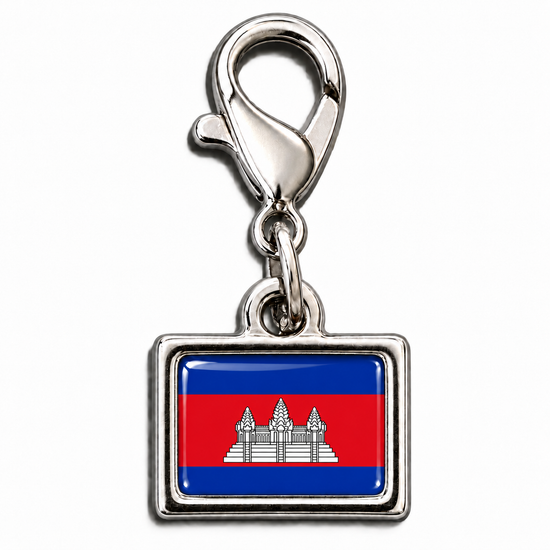 Pingente Bandeira Camboja