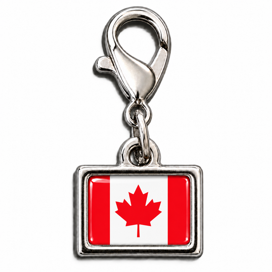 Pingente Bandeira Canadá