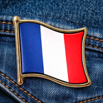 Pin França - Broche