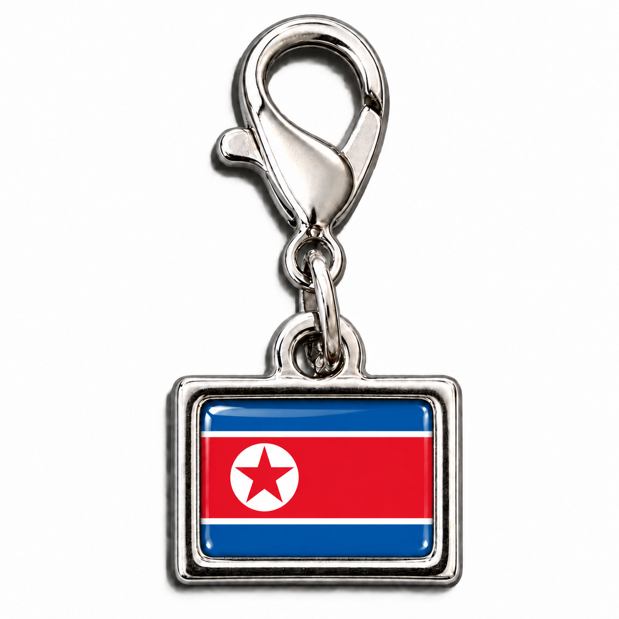 Pingente Bandeira Coreia do Norte