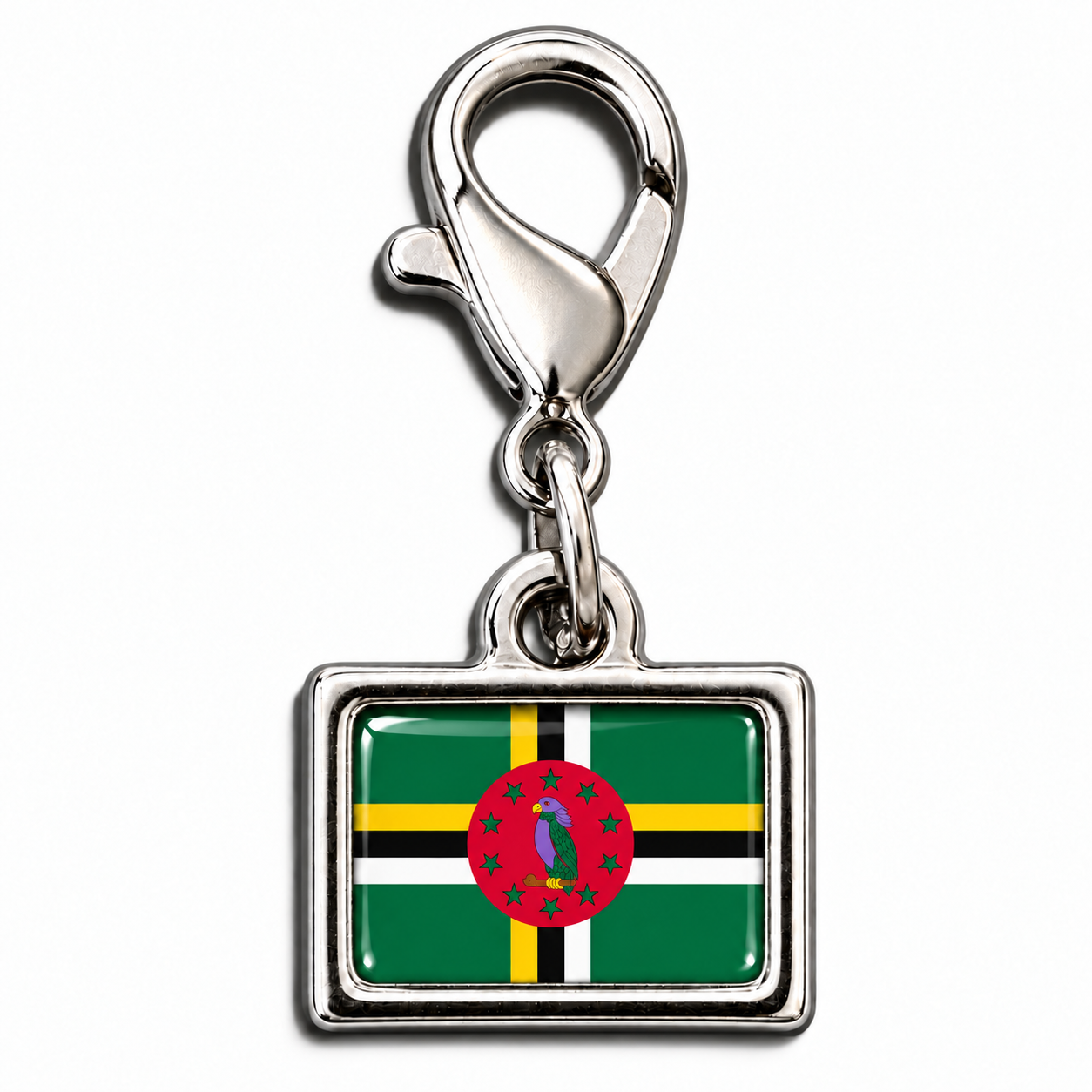 Pingente Bandeira Dominica