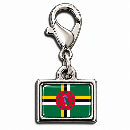 Pingente Bandeira Dominica