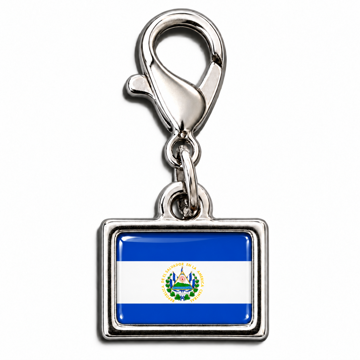 Pingente Bandeira El Salvador
