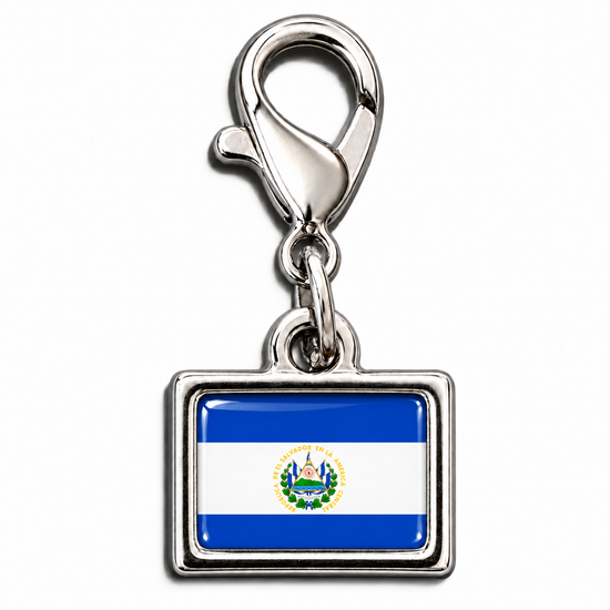 Pingente Bandeira El Salvador