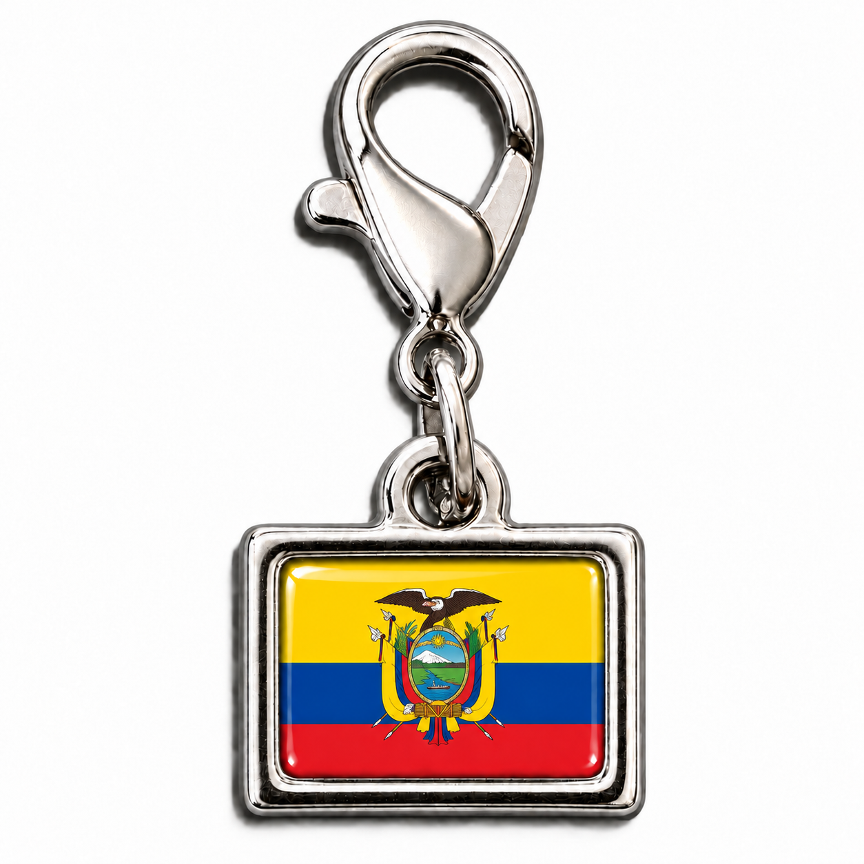 Pingente Bandeira Equador