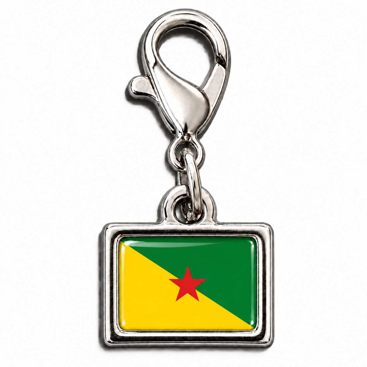 Pingente Bandeira Guiana Francesa