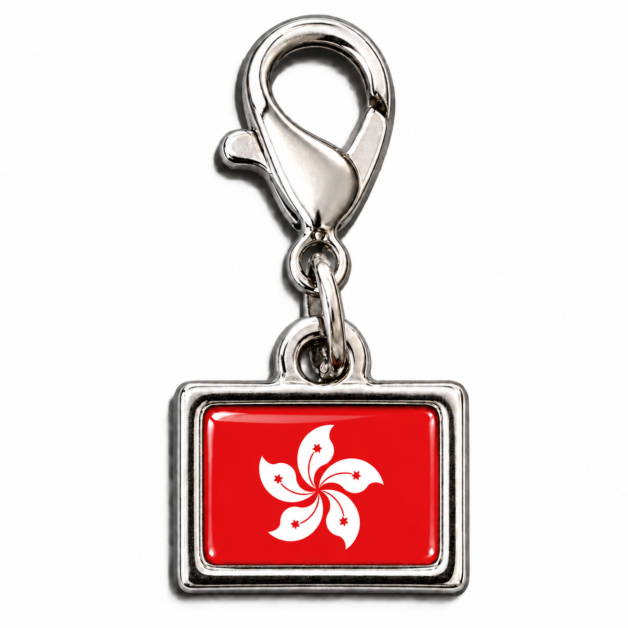 Pingente Bandeira Hong Kong