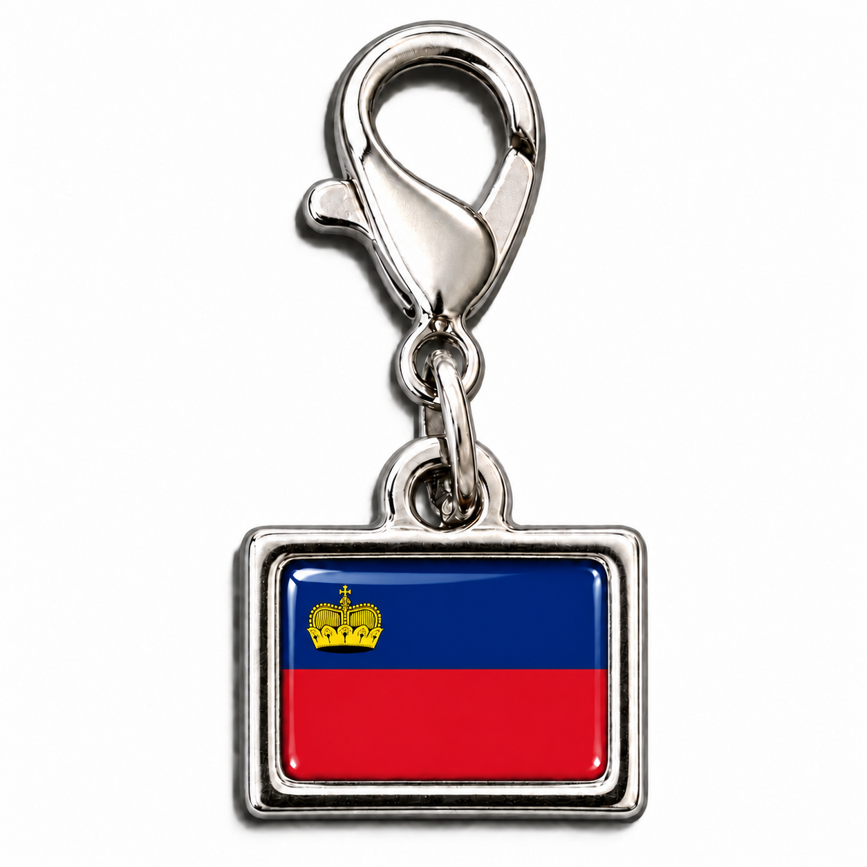 Pingente Bandeira Liechtenstein