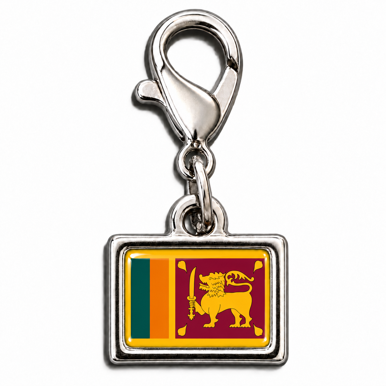 Pingente Bandeira Sri Lanka