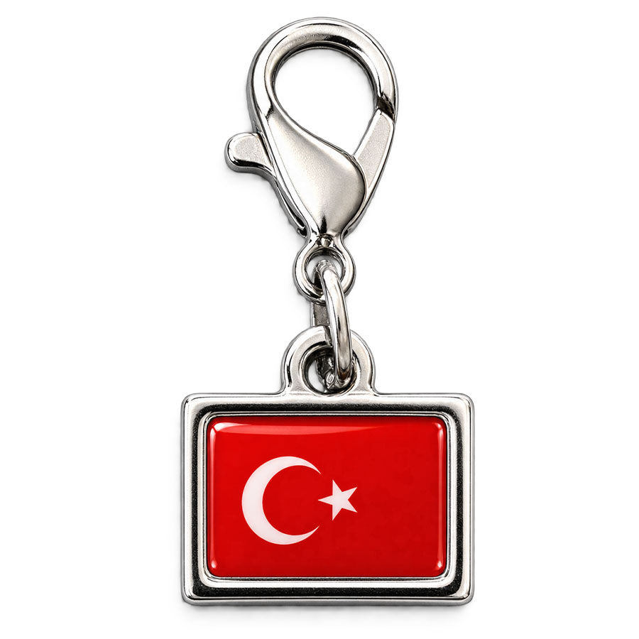 Pingente Bandeira Turquia