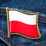 Pin Polônia - Broche