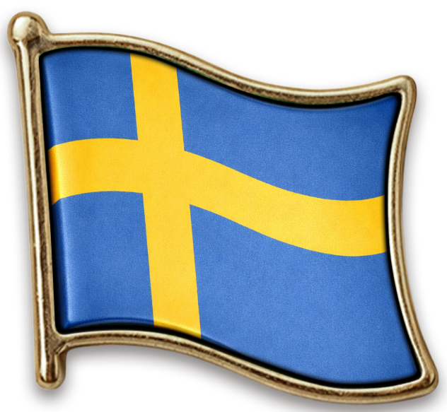 Pin Suécia