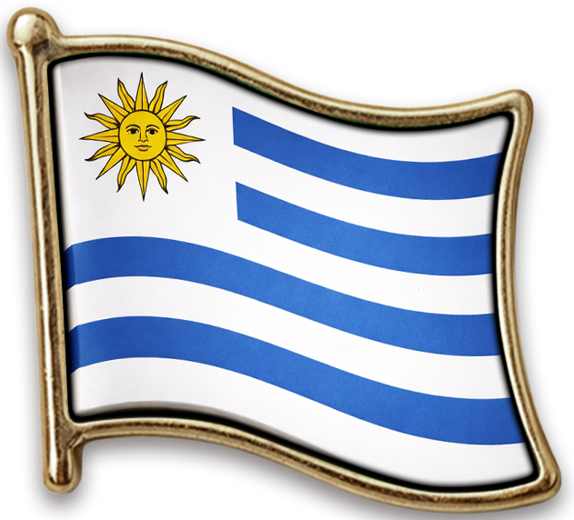 Pin Uruguai