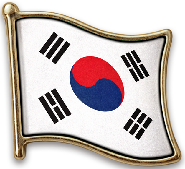 Pin Coreia do Sul