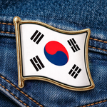 Pin Coreia do Sul - Broche