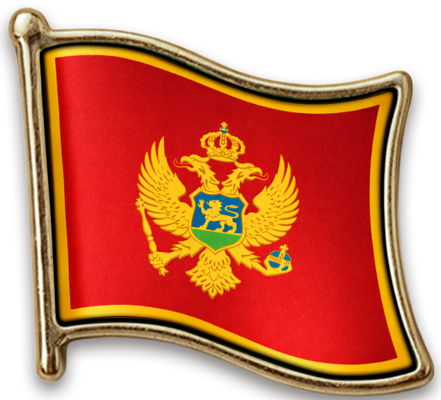 Pin Montenegro