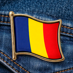 Pin Romênia - Broche
