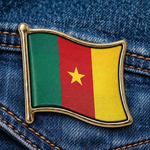 Pin Camarões - Broche