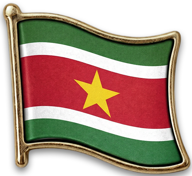 Pin Suriname
