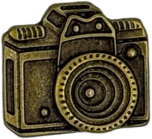 Pin Câmera Fotográfica