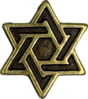 Pin Estrela de Davi