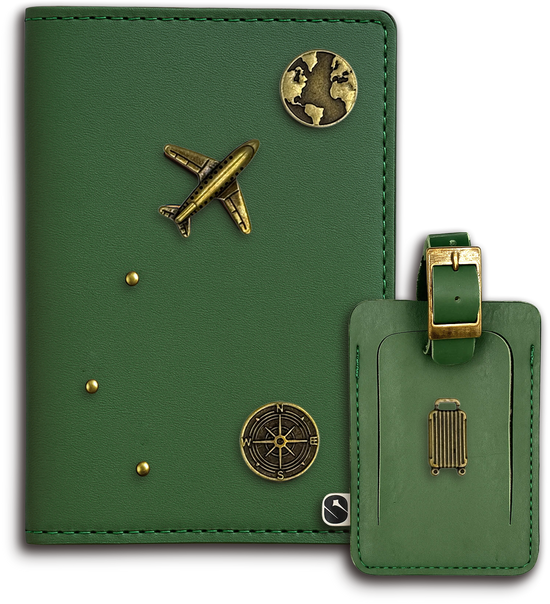 COMBO ATLAS - Case Atlas + 01 ID de bagagem + 07 PINS - Amazônia