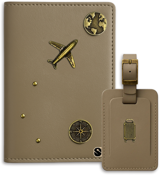 COMBO ATLAS - Case Atlas + 01 ID de bagagem + 07 PINS - Marrakech