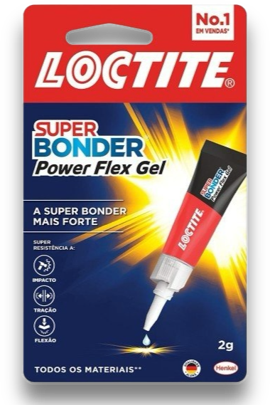 produto Cola para PINS - Super Bonder Flexível em Gel 2 g 